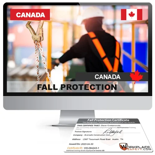 Canada Fall Protection Online Training and Certification