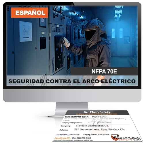 NFPA 70E Arc Flash Safety (SPANISH)