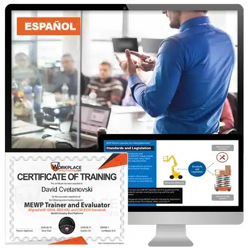Aerial Lift Instructor Materials in Spanish