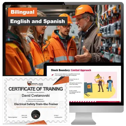 Bilingual Electrical Safety Instructor Materials (English and Spanish)
