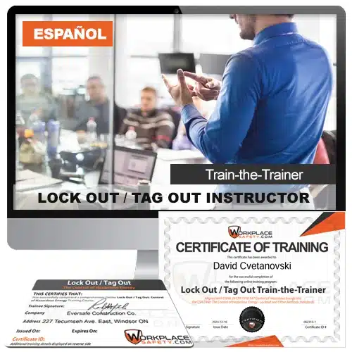 Spanish Lockout-Tagout Train-the-Trainer Certification