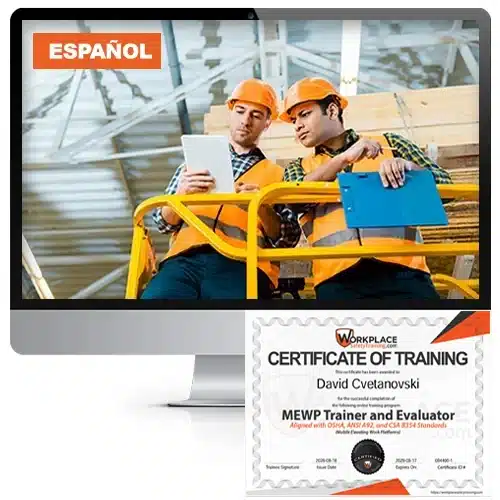 Spanish MEWP Train the Trainer Certification