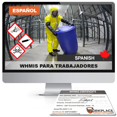 Spanish WHMIS Training and Certification