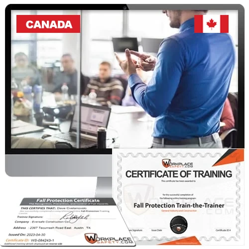 Canada Fall Protection Train-the-Trainer Certification (CSA Z259)